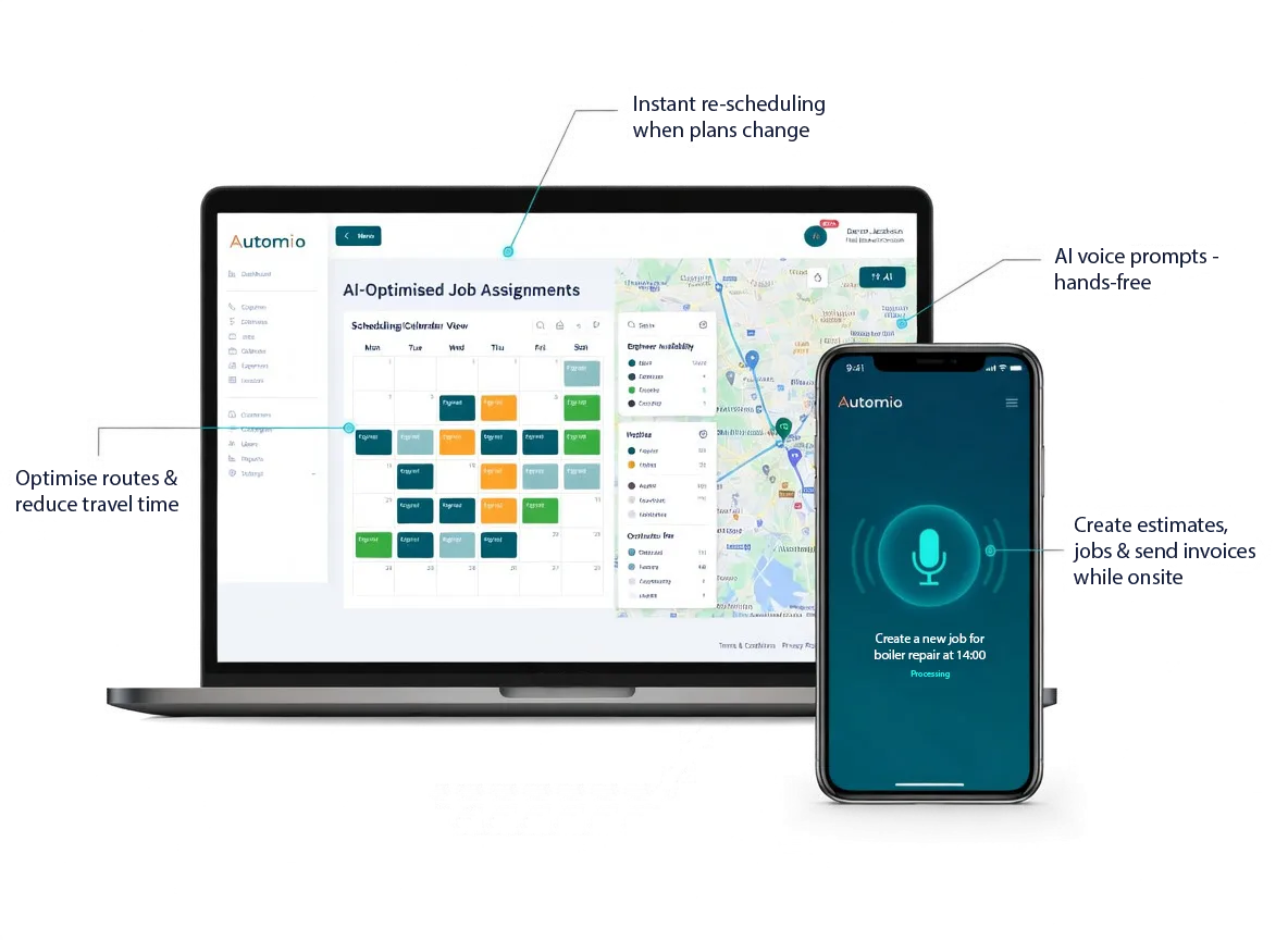 AI-Powered Scheduling - Smart Job Scheduling Software