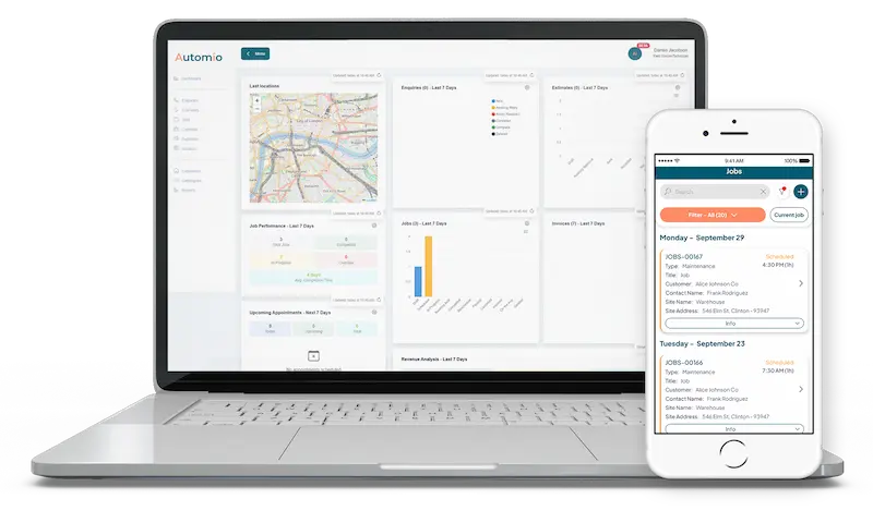 Automio Field Service Management Software Automio Field Service Management Software