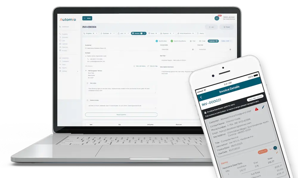 Field Service Invoice Software - Get paid faster with simple field service invoicing Field Service Invoice Software - Get paid faster with simple field service invoicing