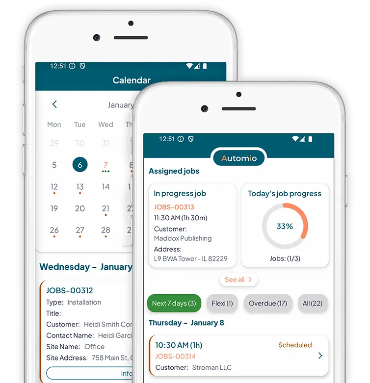 Start a 7-day free trial - Automio Field Service Software