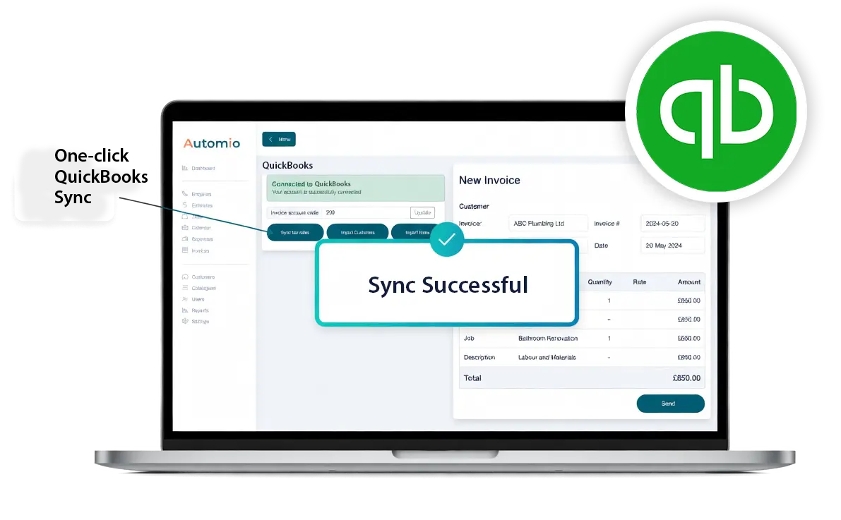 QuickBooks Accounting Integration - Sync invoices & payments with QuickBooks QuickBooks Accounting Integration - Sync invoices & payments with QuickBooks
